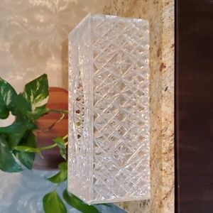 Vintage lucite tissue box holder